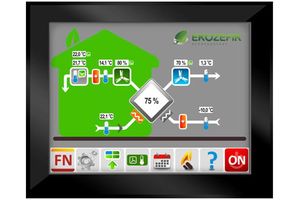 EkoTouch - Nowy sterownik dotykowy Ekoklimax-Projekt