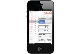 Nowy suwak chłodniczy KoolApp™ Danfoss dla smartfonów