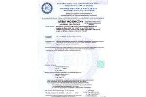 Atesty Higieniczne PZH dla wentylatorów Harmann