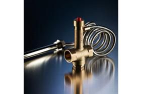 Zawór BVTS firmy Danfoss - termiczne zabezpieczenie kotła i kominka