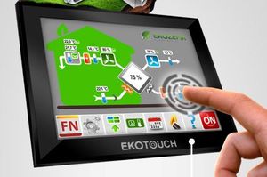 Dotykowy, kolorowy, niezawodny czyli nowy sterownik EkoTouch