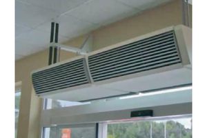 Kurtyny powietrza – istota działania i oszczędność energii