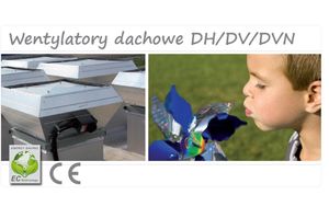 Nowa wersja katalogu wentylatorów dachowych DH/DV/DVN.