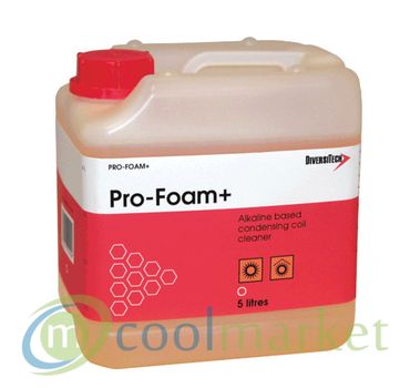 Preparat, Mocny środek do czyszczenia skraplaczy Pro-Foam 5l-KONCENTRAT 175,00 zł brutto
