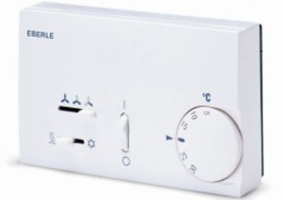 Termostat EBERLE KLR-E 7012 Nadtynkowy regulator temperatury do ogrzewania i chłodzenia 139zł brutt