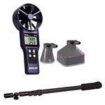 Anemometr Wohler FA 410 z tubami i wysięgnikiem - komplet