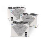 Centrala wentylacyjna MISTRAL PRIME z wylotami skierowanymi do góry - Rekuperatory