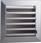 Kratka wentylacyjna metalowa z żaluzją regulowaną 14x14cm