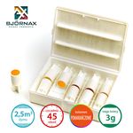 Świece dymne kolorowe - pomarańczowe AX3 (3g/2,5m3/40 sek.)