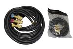 Zestaw węży serwisowych 180cm z zaworkami BLACK DIAMOND R410a/R32
