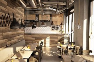 gorący pies, restor p, hestor, cventrala rekuperacyjna, burgerowania, realizacja