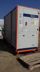 Błyskawiczna dostawa i uruchomienie kompaktowego chillera o wydajności 150kW. Agregat zapewnia chłodzenie obrabiarek mechanicznych w zakładach produkujących precyzyjne elementy systemów hydraulicznych stosowanych w lotnictwie, na czas dostawy docelowych urządzeń.
Klient bardzo docenił naszą profesjonalną obsługę.