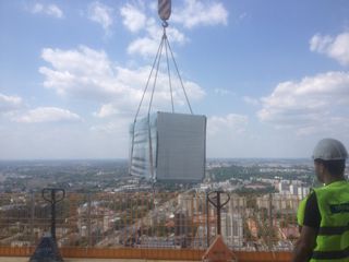 warszaw spire, warszawa, central wentylacyjnych, central podwieszanych, mini, odzysku ciepła, powietrza nawiewanego,  wymienników. obrotowych