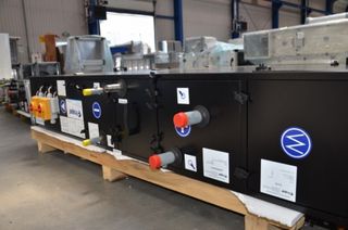 warszaw spire, warszawa, central wentylacyjnych, central podwieszanych, mini, odzysku ciepła, powietrza nawiewanego,  wymienników. obrotowych