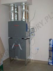 rekuperator, aeris, ca 550 , jednostką chłodniczą artic,. rekuperatory.pl, wentylacja, rezalizacje, roha group