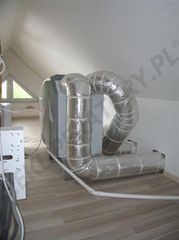 rekuperator, aeris, ca 550 , jednostką chłodniczą artic,. rekuperatory.pl, wentylacja, rezalizacje, roha group