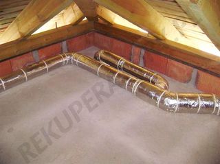 kanały wentylacyjne, wentylacja, poddaszu, nieużytkowym, rekuperatory.pl, rekuperacja, roha group, realizacja, rekuperacja, rekuperator