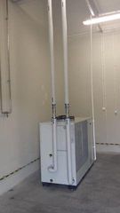 Dostawa i uruchomienie przemysłowego, kompaktowego z serii  evo Tech firmy. Zamontowany  będzie chłodził elektro-zgrzewarki w nowo powstałej fabryce siatkowych filtrów powietrza. Wkrótce zachodni inwestor planuje uruchomienie kolejnej linii produkcyjnej oczywiście chłodzonej naszym.