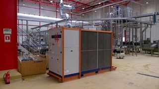 Awaryjny system chłodniczy o mocy 150kW dla największego na świecie producenta ketchupu. Nasz ‎chiller‬ z serii zapewnia chłodzenie w procesie produkcji opakowań. Dostawa i uruchomienie w 24h od zamówienia.